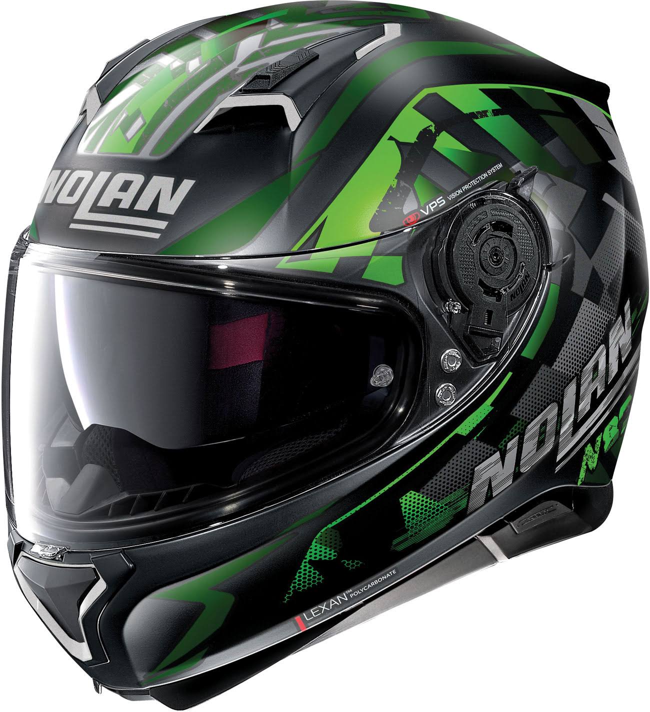 Nolan N87 Venator N-Com Helmet Green Black Size S