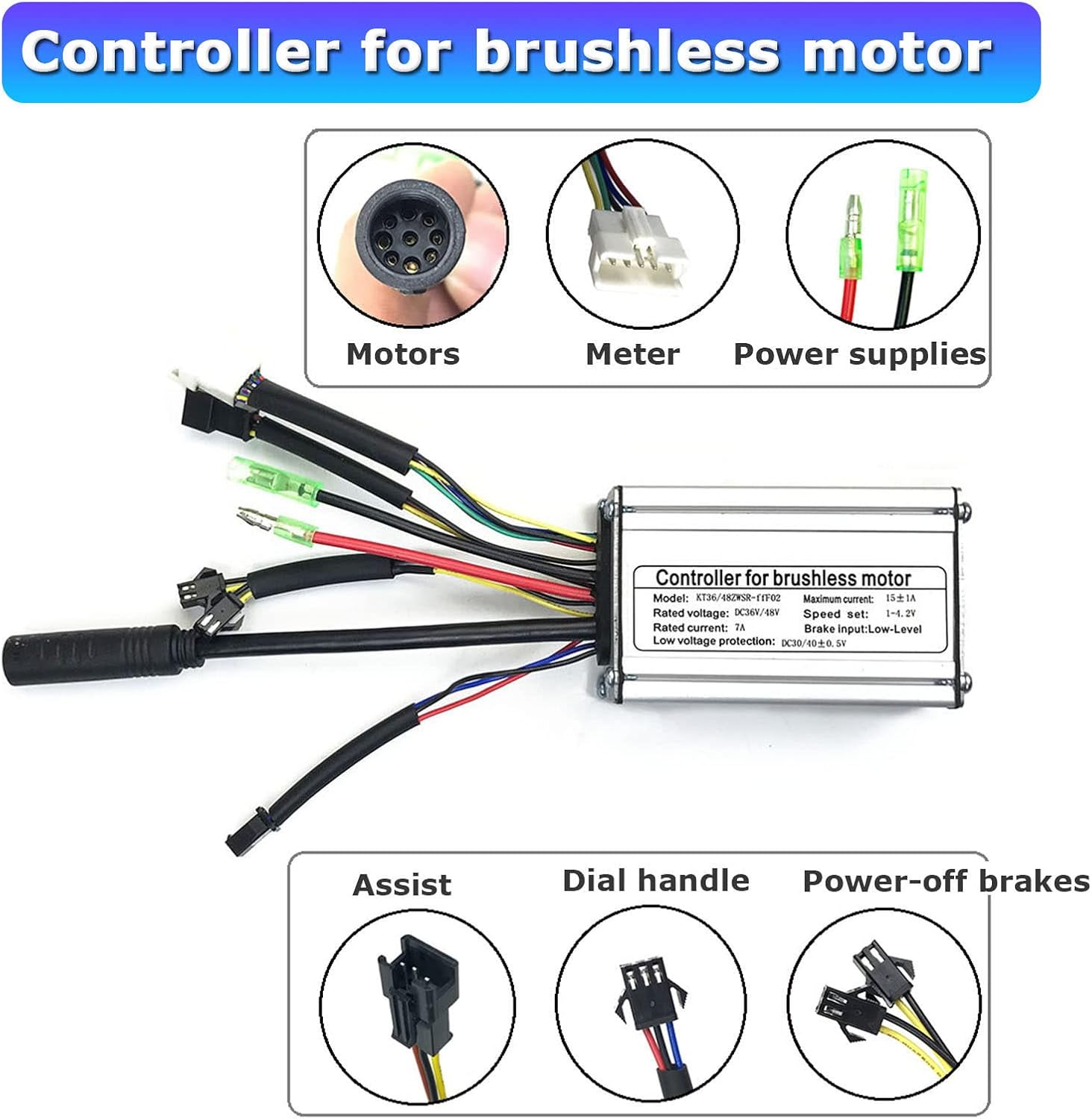20"/24"/26"/27.5"/28"/29"/700c E-Bike Conversion Kit, Rear Wheel Electric Bicycle Kit 48V 500W 1000W Hub Motor Ebike Conversion Kit with LCD Display,48V1000W-26inch