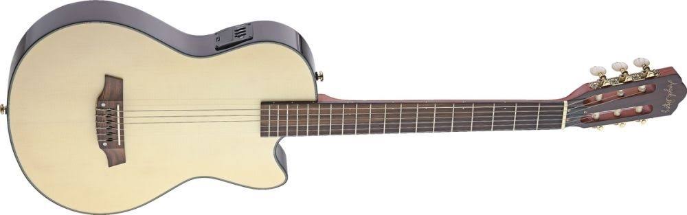 Angel Lopez EC3000CN Cutaway Electric Solid Body Classical Guitar - Natural