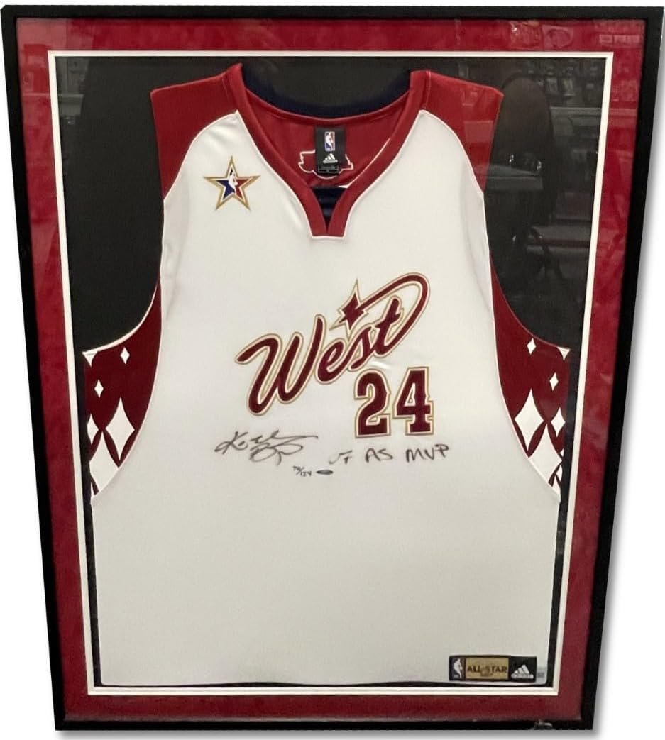 Kobe Bryant Signed Autographed All Star Jersey Lakers "07 AS MVP" 70/124 UDA