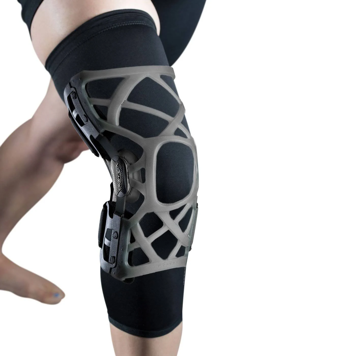 DonJoy OA Reaction Web Knee Brace - XSmall / Right Medial/Left Lateral
