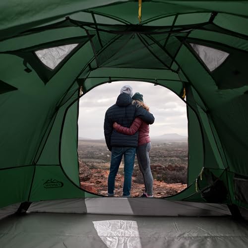 2-3 Person Tent Backpacking Tent, Waterproof Windproof 4 Season Tent for Camping, Easy Setup Two Person Tent for Backpacking, Hiking, Hunting, Motor Cycling & Biking