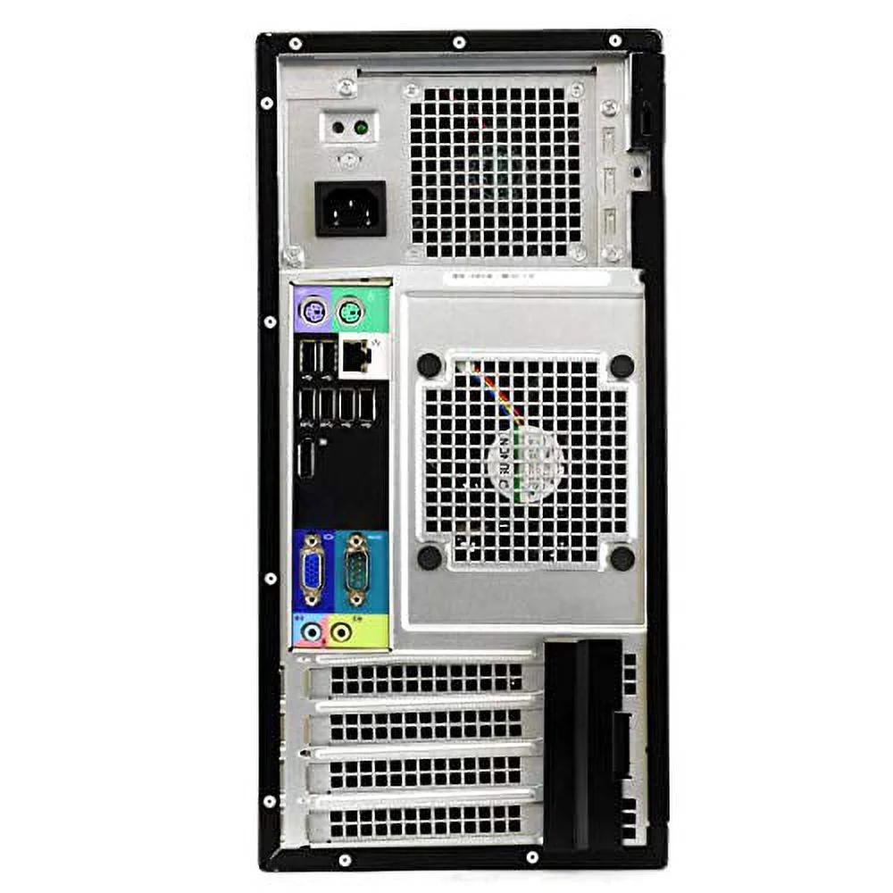 Pre-Owned Dell Optiplex 990 Tower Desktop Computer - Intel Core i5 2nd Gen, 16GB RAM, 256GB SSD, New Keyboard, Mouse, WiFi Adapter, Windows 10 Professional (Refurbished: Good)