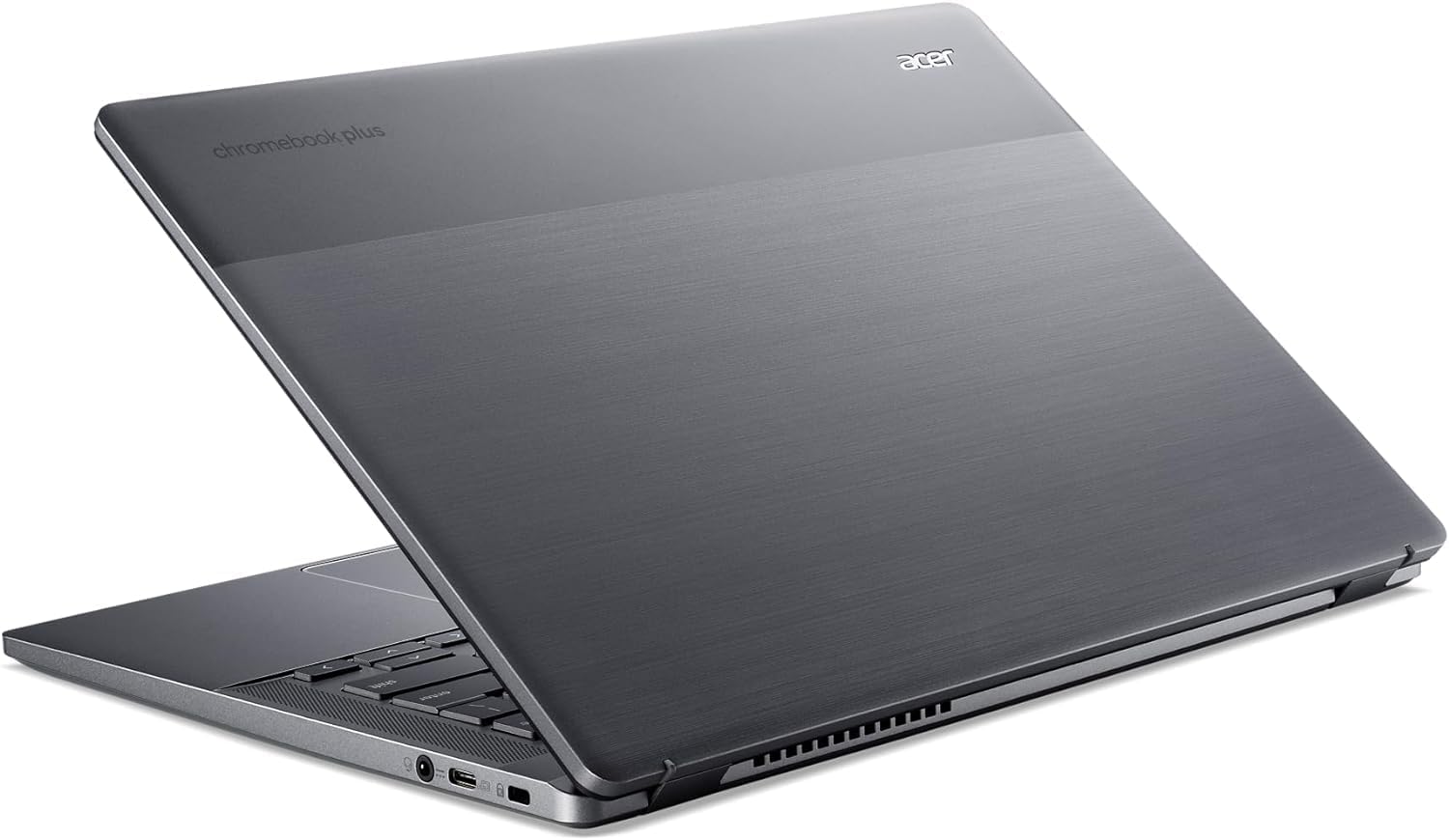 acer Chromebook Plus 514 Laptop | 14" WUXGA 1920 x 1200 IPS Touchscreen Display | AMD Ryzen 3 7320C | 8GB LPDDR5X | 256GB SSD | Wi-Fi 6E | FHD Facial Auto Exposure Camera | Chrome OS | Steel Gray