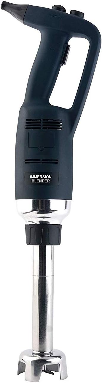 Li Bai 10 in Heavy Duty Big Stix Immersion Blender Handheld Kitchen, Hand Blenders for Kitchen, Commercial Mixer Electric, 500W Removable Shaft 2500rpm to 15000rpm, Emulsifier Blender Handheld