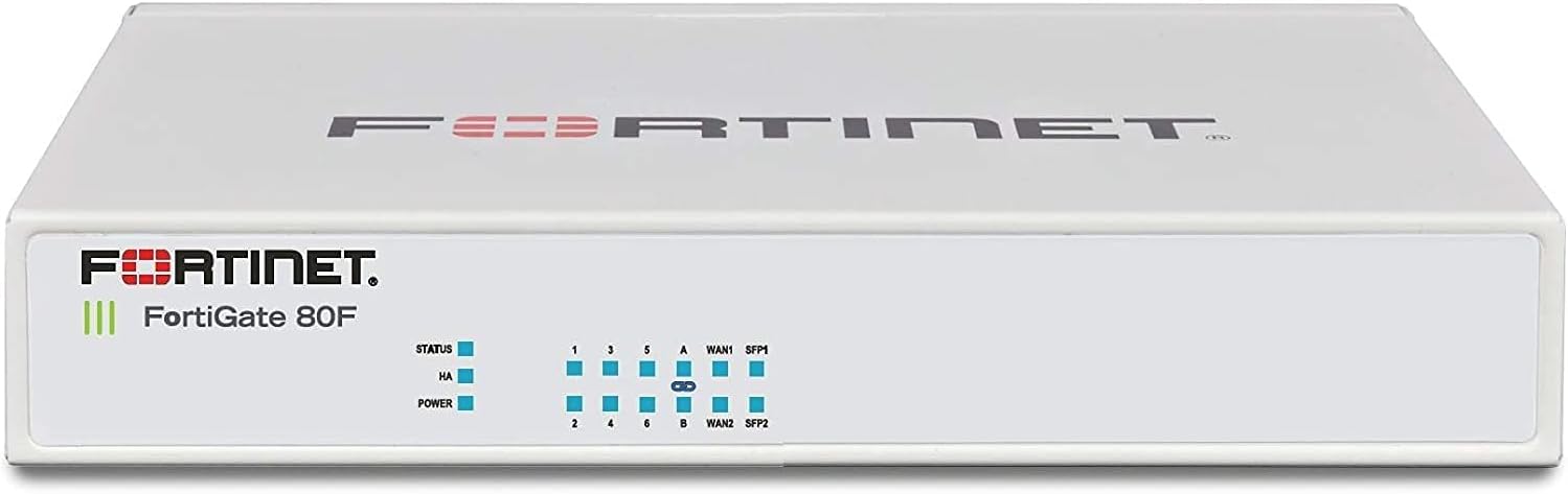 FortiGate-80F Hardware Plus 1 Year 24x7 FortiCare and FortiGuard Unified Threat Protection (UTP)
