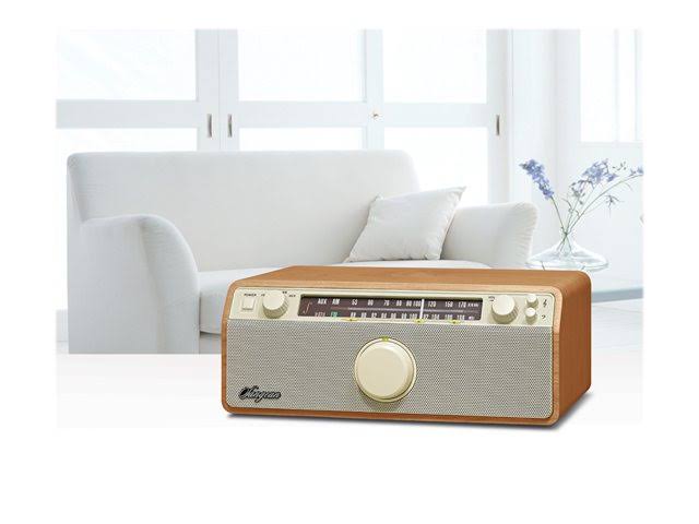 Sangean WR-12 Am / FM / Aux-in / Analog Wooden Cabinet Receiver