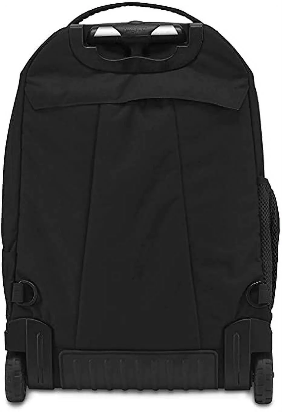 JanSport Driver 8 Rolling Backpack - Wheeled Travel Bag with 15-Inch Laptop Sleeve (Black)