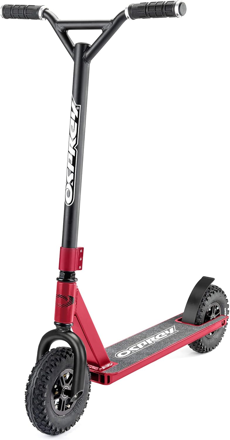 Osprey Dirt Scooter, All Terrain Trail Adult Scooter with Chunky Off Road Tyres, Multiple Colours
