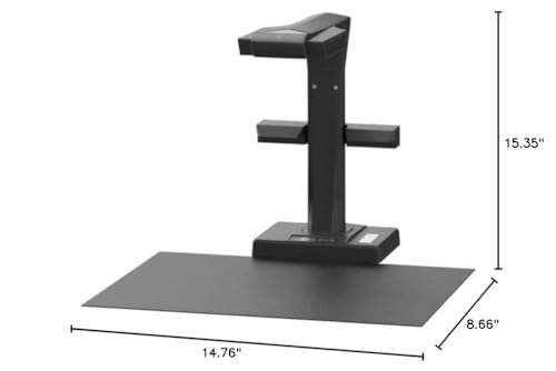 CZUR ET24 Pro Professional Book Scanner, 24MP Document Camera, 3rd Gen Auto-Flatten & Deskew Tech, A3 Document Scanner, 180+ Languages OCR, Support HDMI, for Windows/MacOS/Linux