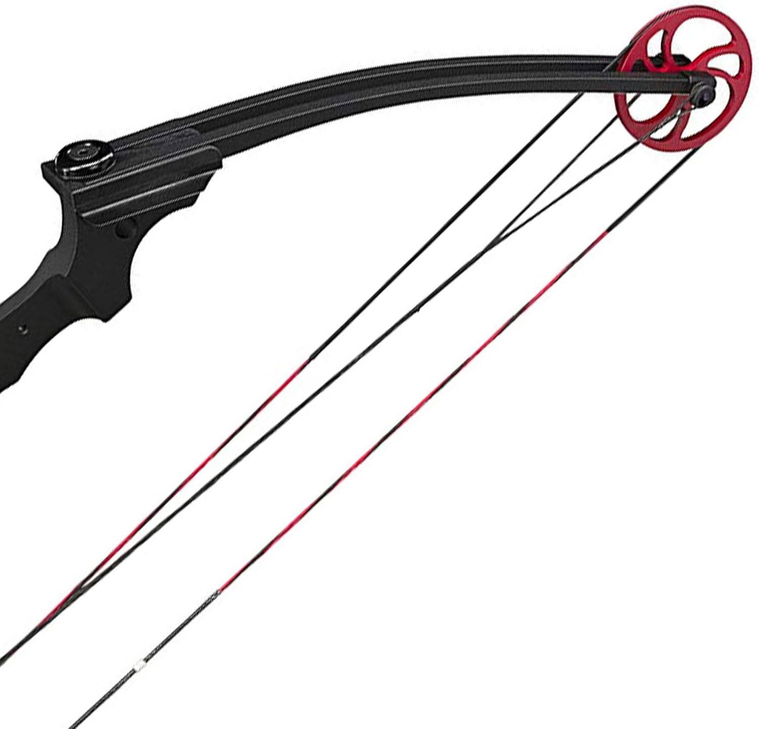 Genesis Archery Compound Bow w/Adjustable Draw Length from 15"-30" & Adjustable Draw Weight Range of 10 to 20 Pounds for Left-Handed, Black (2 Pack)