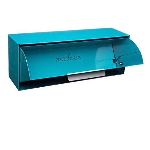 Modbox USA Modern Wall Mounted Mailbox (Silver)