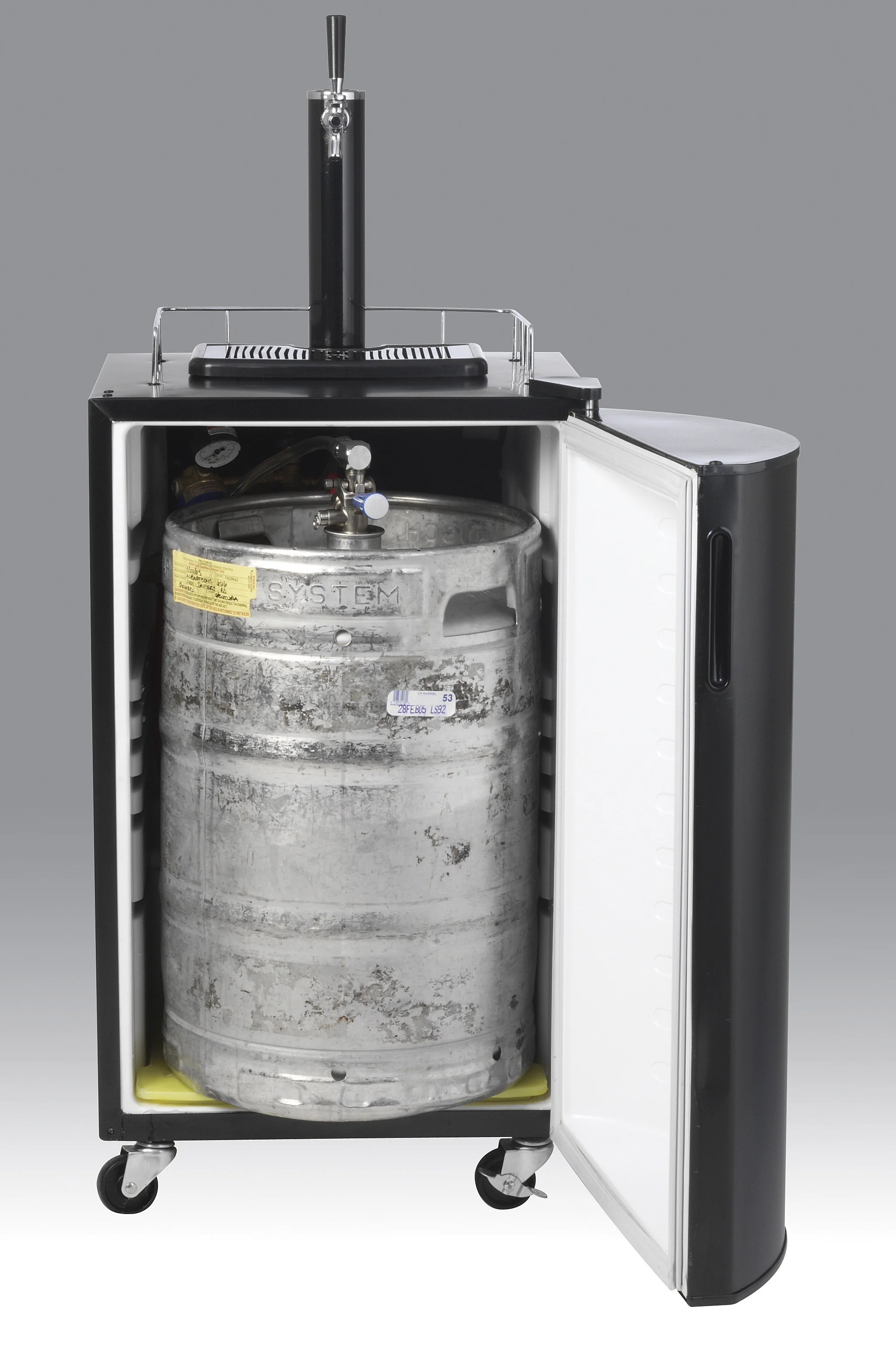 Nostalgia Electrics KRS2100 Black Kegorator