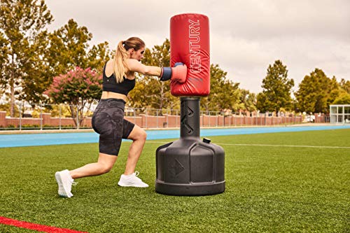 Century Original Wavemaster | Freestanding Punching Bag with Base | Boxing Training Equipment | Punching Bag Stand Adult | Freestanding Kickboxing and MMA Trainer | Adjustable height 47" to 68"