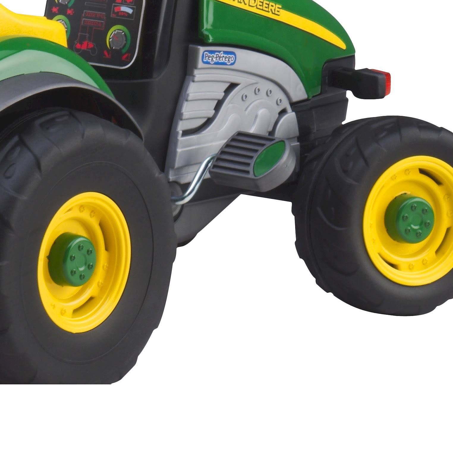 Peg Perego John Deere Farm Tractor and Trailer Pedal Ride-On