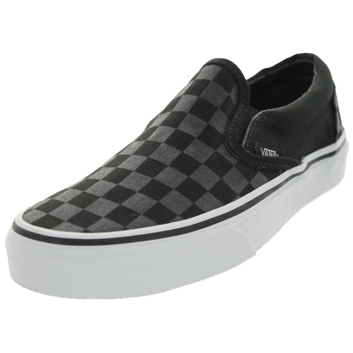 Vans Classic Slip on Checkerboard Black Black