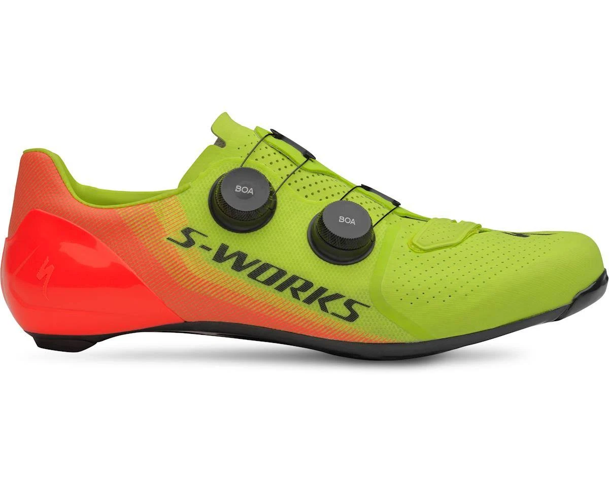 Specialized S-Works 7 - Hyper Green/Acid Lava LTD - 37 - 61018-7337