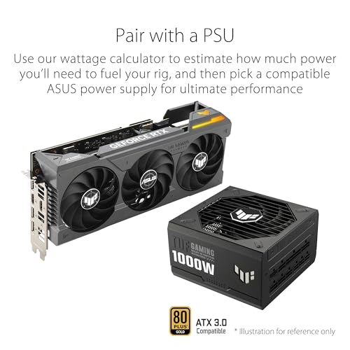 ASUS TUF Gaming GeForce RTX ™ 5070 Ti 16GB GDDR7 OC Edition Gaming Graphics Card (PCIe® 5.0, HDMI®/DP 2.1, 3.125-slot, Military-Grade Components, Protective PCB Coating, axial-tech Fans)