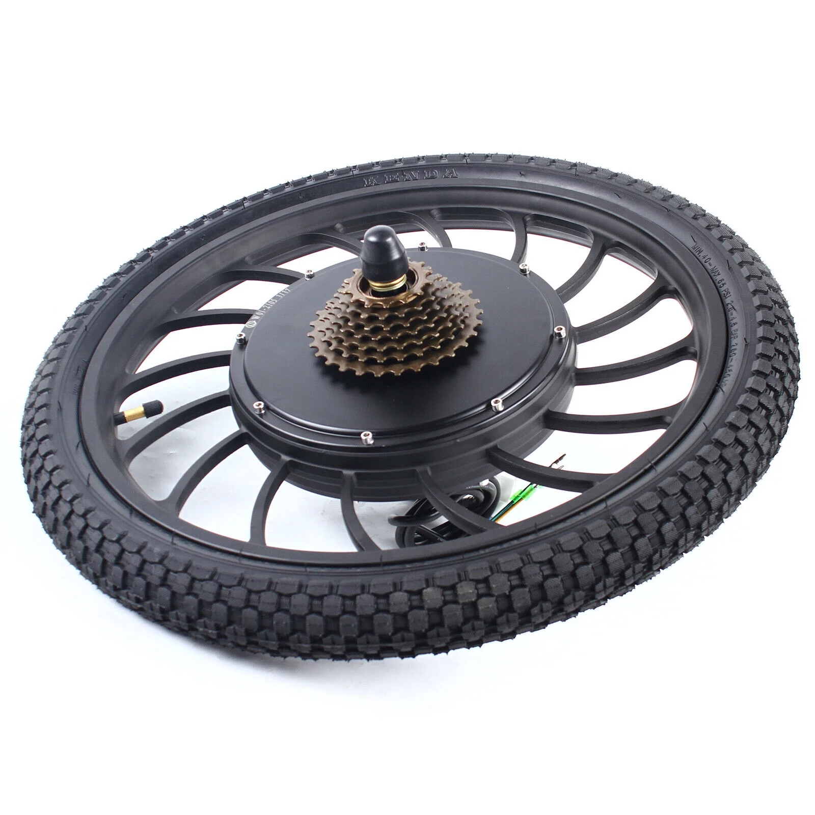 Ebike Electric Bicycle Conversion Kit 20" E-Bike Rear Hub Motor Wheel