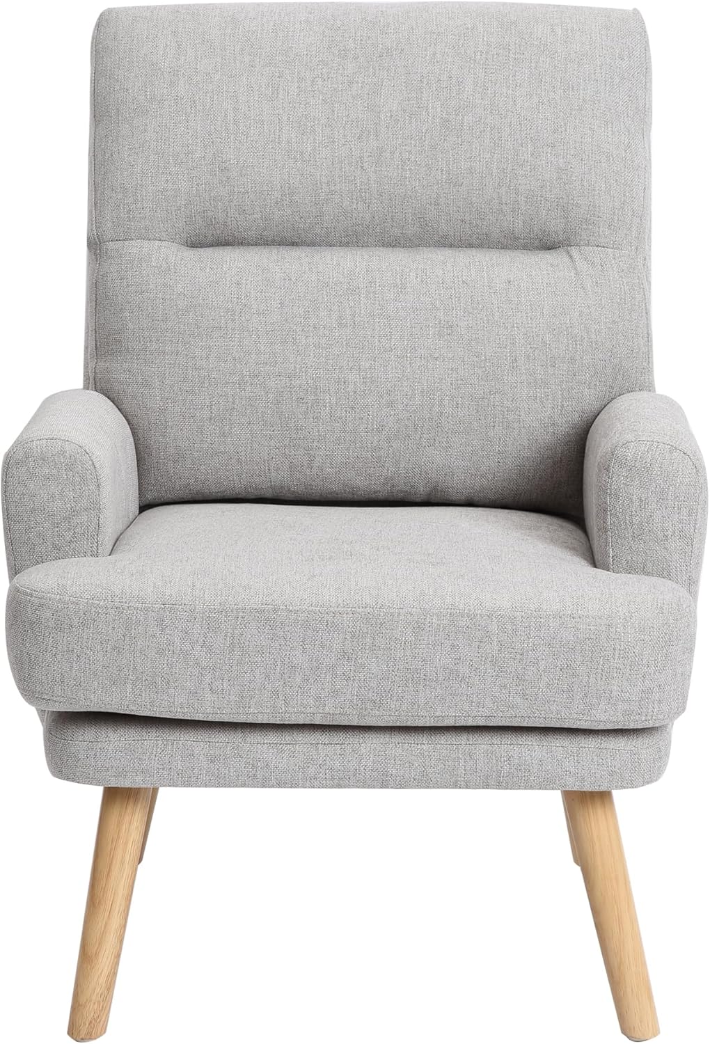 Sit Back and Relax in Style with Our ComfyCozy Decorative Chair Set - Featuring Footstool, Adjustable Backrest, and Wooden Legs - The Ultimate Armchair Experience!