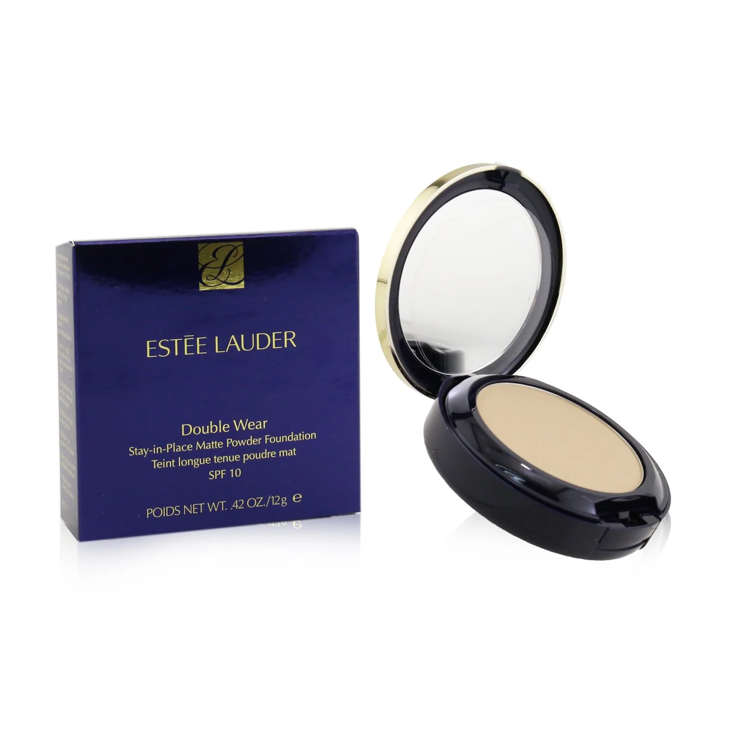 Estee Lauder Double Wear Stay In Place Matte Powder Foundation SPF 10 - # 3W1 Tawny  12g/0.42oz