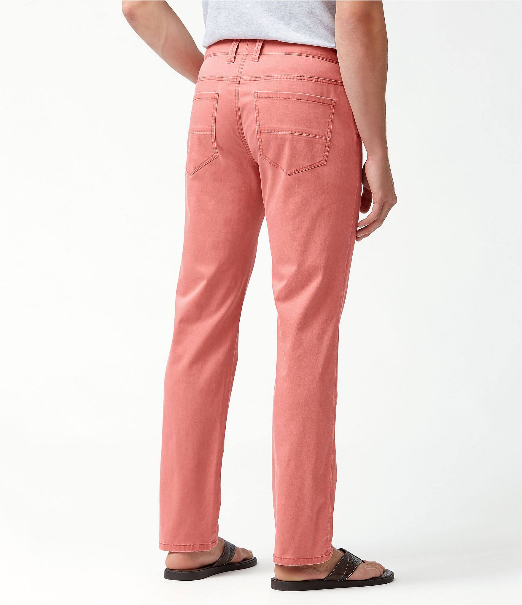 Tommy Bahama Boracay Five Pocket Pant 36 / Bleached Sand