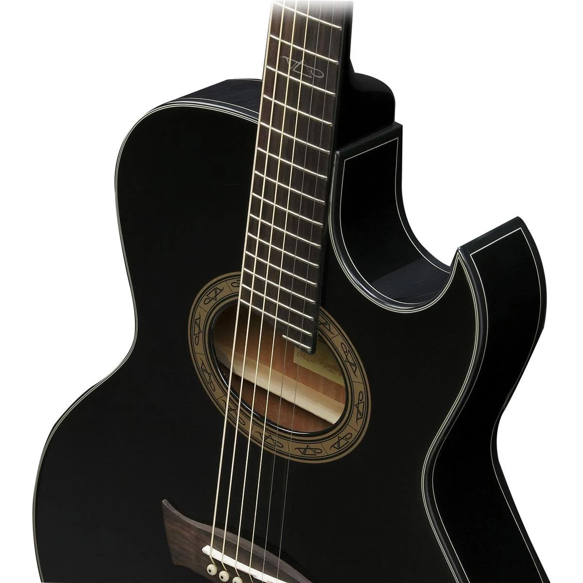 Ibanez EP5 Euphoria Steve Vai Signature Acoustic-Electric Guitar, Black Pearl