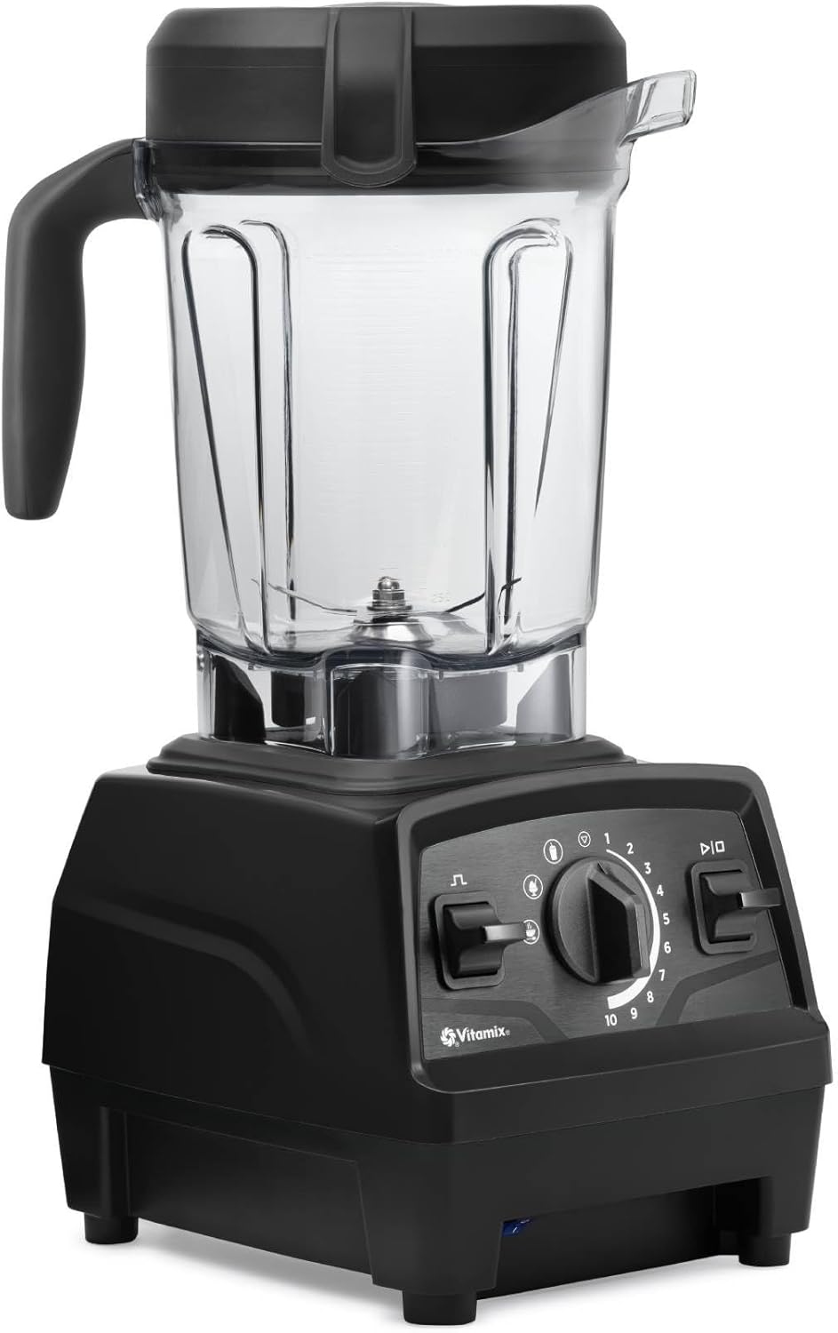 Vitamix Explorian Blender with Programs, Professional-Grade, 64 oz. Low-Profile Container, Black (Renewed Premium)