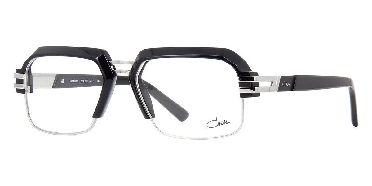 Cazal 6020 002 Glasses Black 56mm