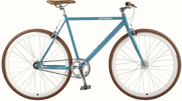 Retrospec Harper Plus Single Speed Fixie Bike &21