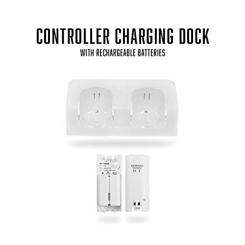 Nintendo Wii Console, White Premium Bundle [nintendo_wii] (Renewed)