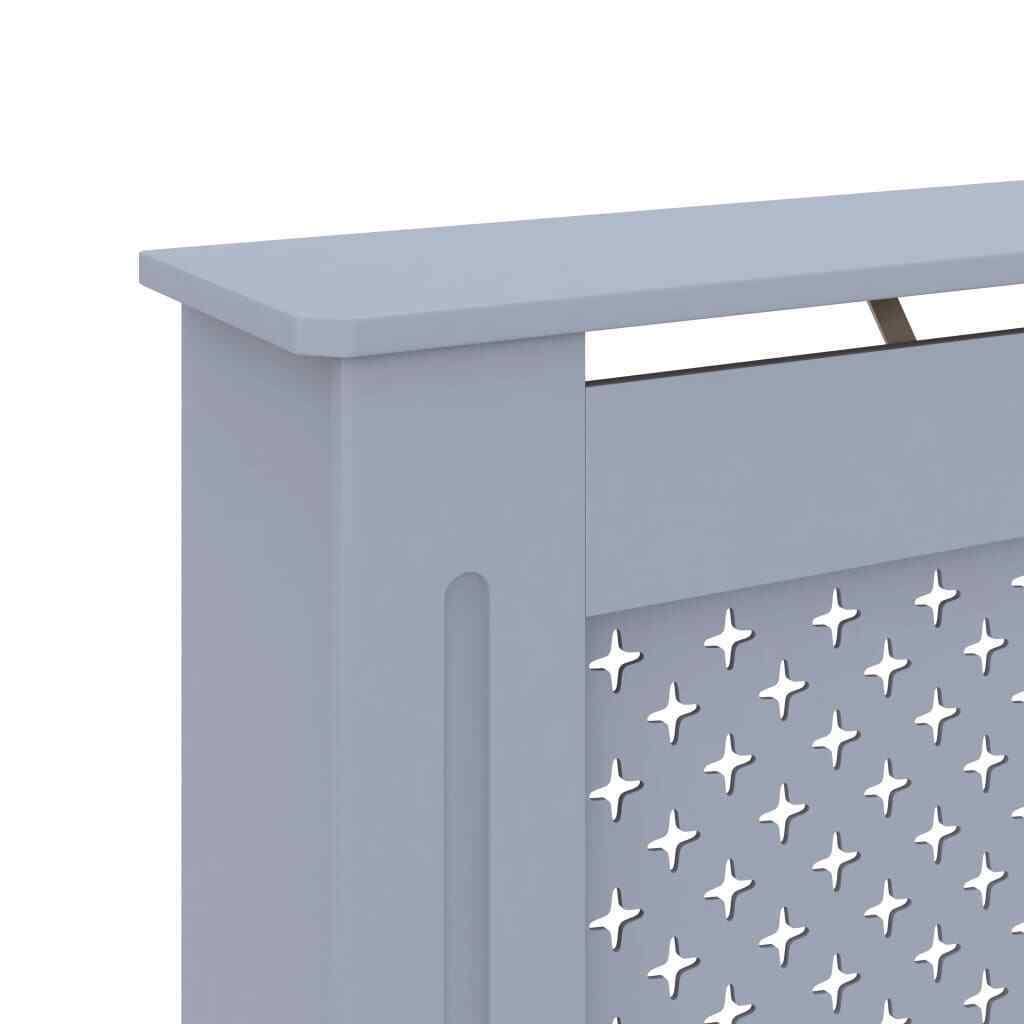 vidaXL Radiator Cover Anthracite 59.8x22x17.5x22x31.9x22 MDF