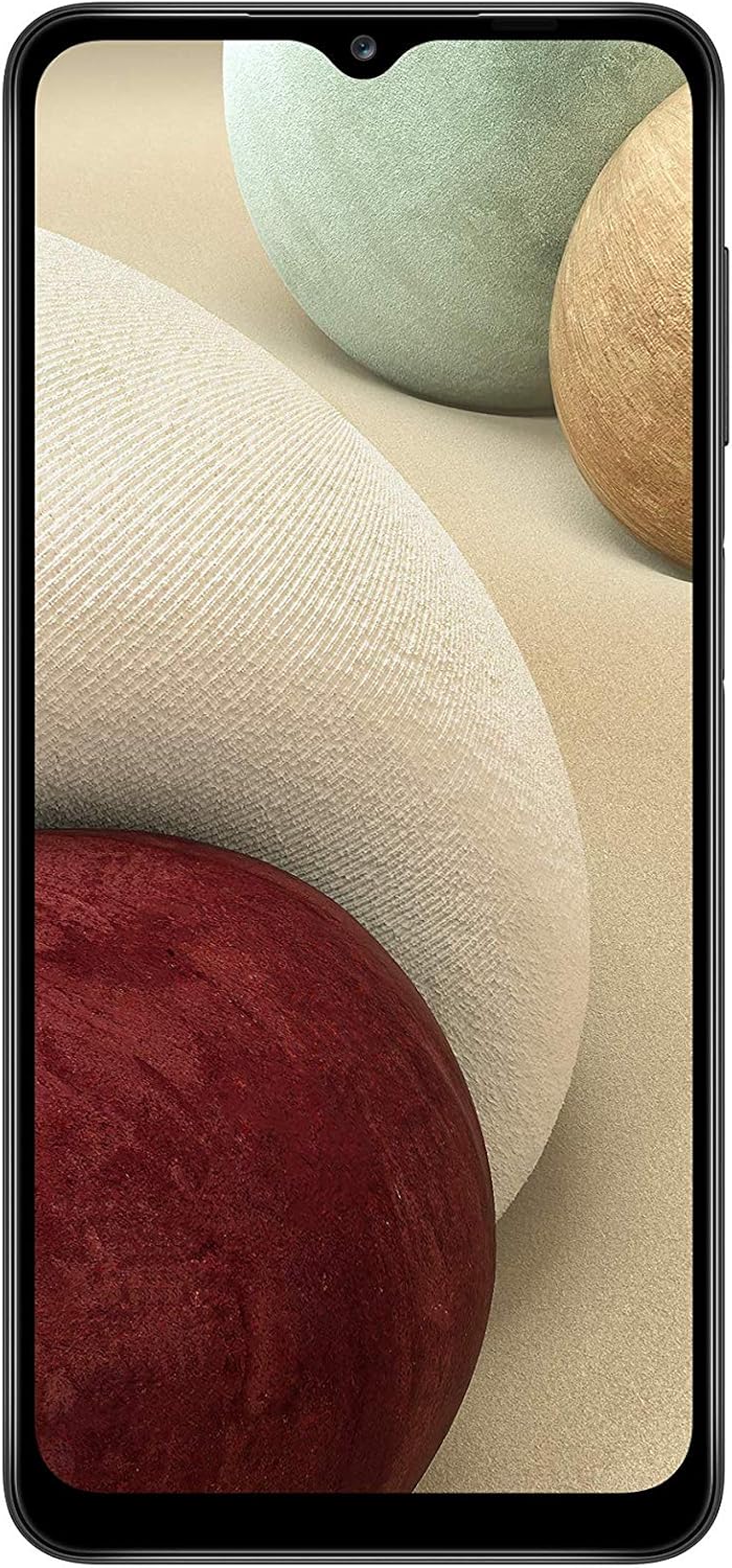 SAMSUNG Galaxy A12 32GB A125U (T-Mobile/Sprint Unlocked) 6.5" Display Quad Camera Long Lasting Battery Smartphone - Black (Renewed)