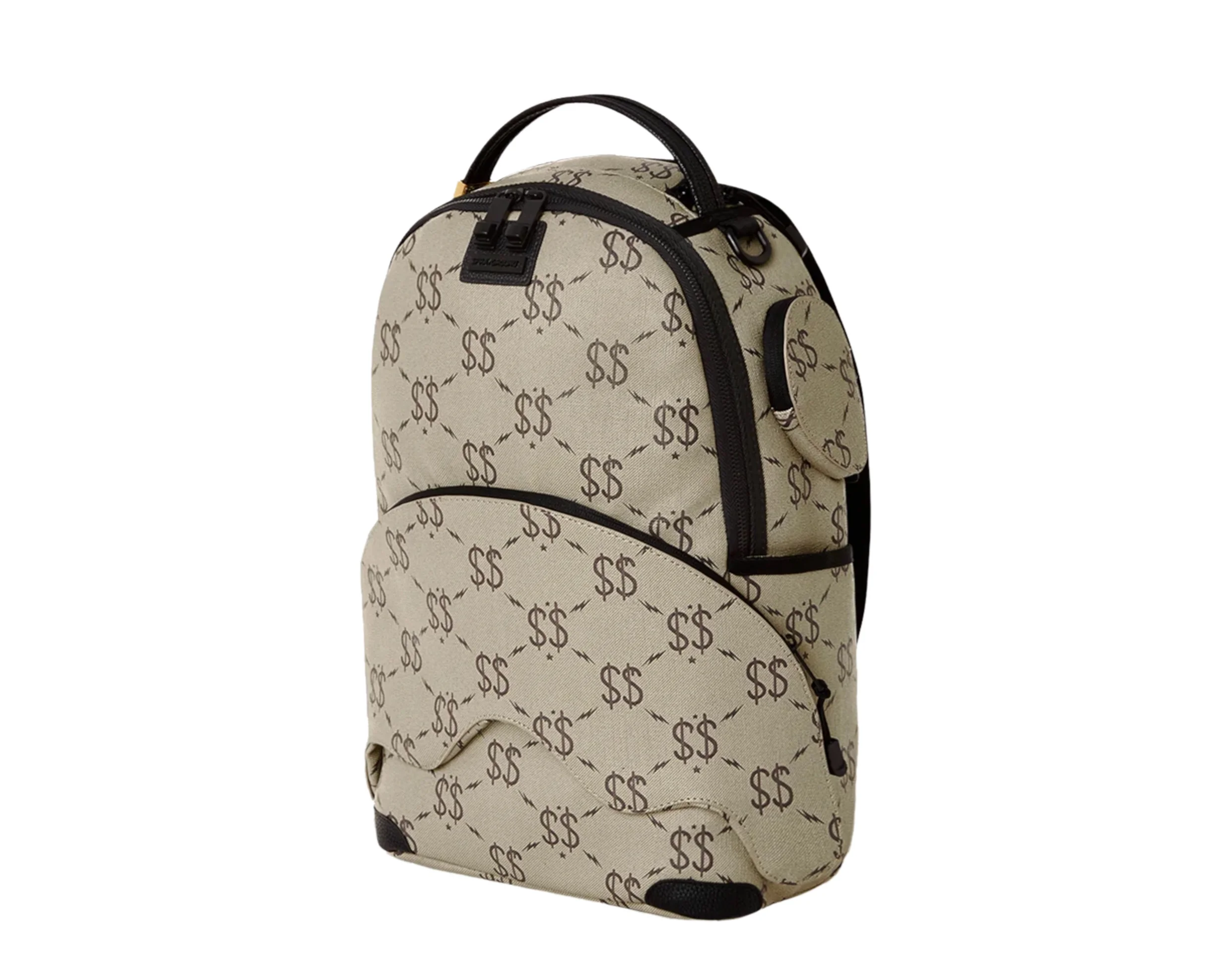 Sprayground Getaway Shark Beige/Black Backpack 910B4636NSZ