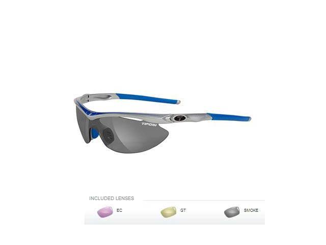 Tifosi Slip Golf Interchangeable Sunglasses - Race Blue