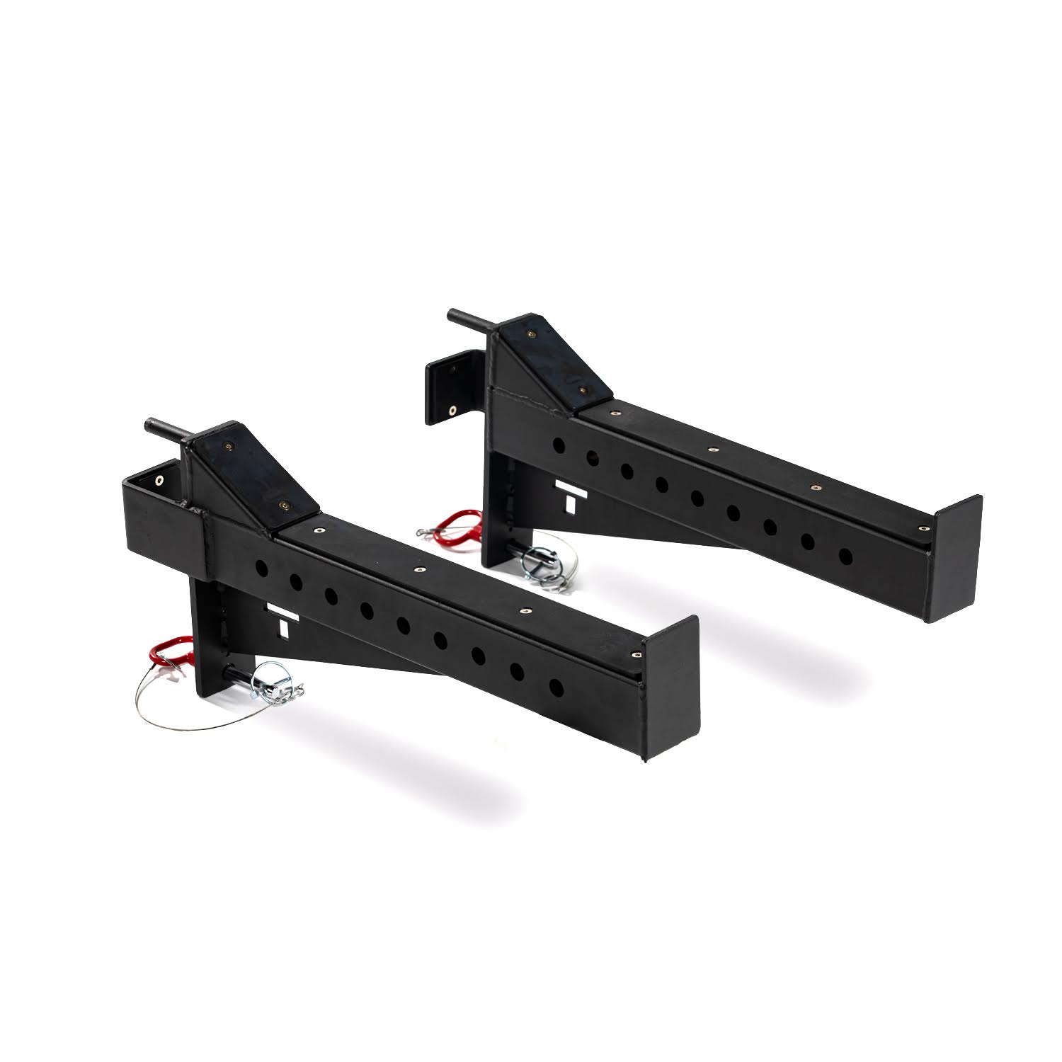 Titan Fitness X-3 Series Spotter Arms, 1,000 lb Black Safety Catches, Fits 3-in x 3-in 11-GA Steel Tubes