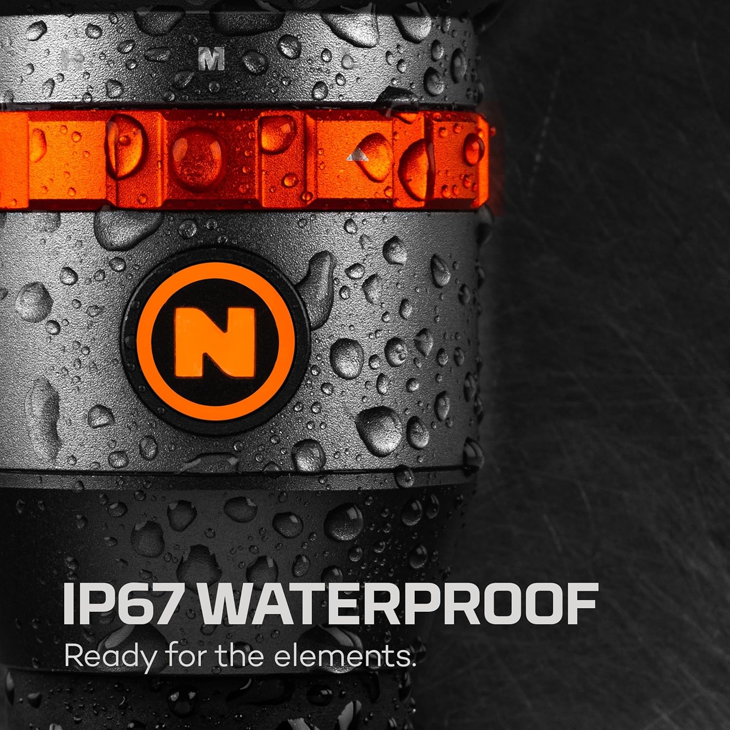 NEBO Davinci Powerful, Rechargeable and Waterproof Handheld Flashlight