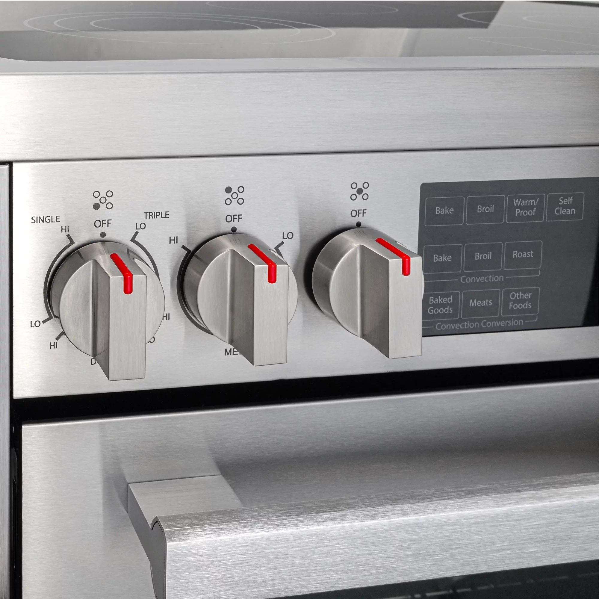 Cosmo COS-305AERC 30 in. Stainless Steel Electric Range with Convection Oven