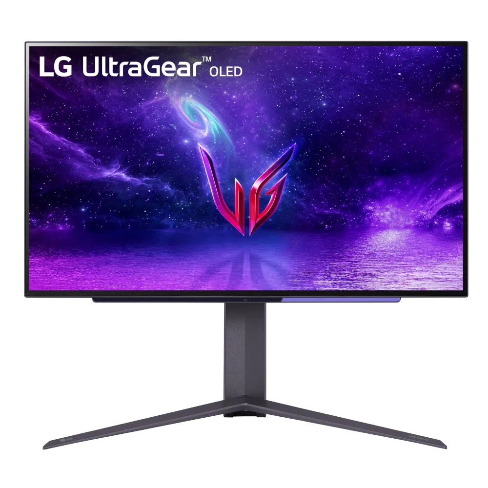 LG 27" UltraGear™ OLED Gaming Monitor QHD with 240Hz Refresh Rate 0.03ms Response Time - 27GR95QE-B