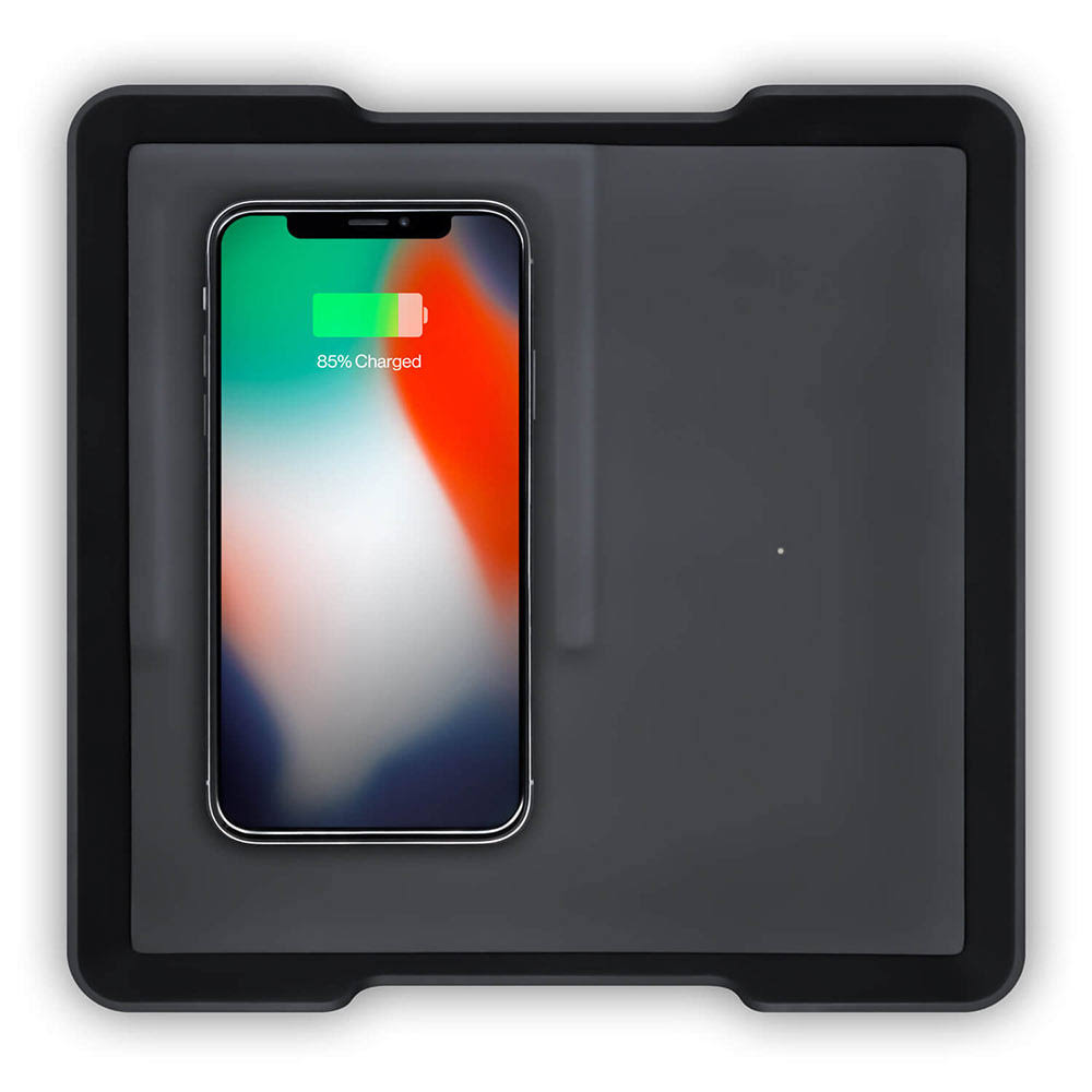Eggtronic Wireless Charging Valet Tray (Black)