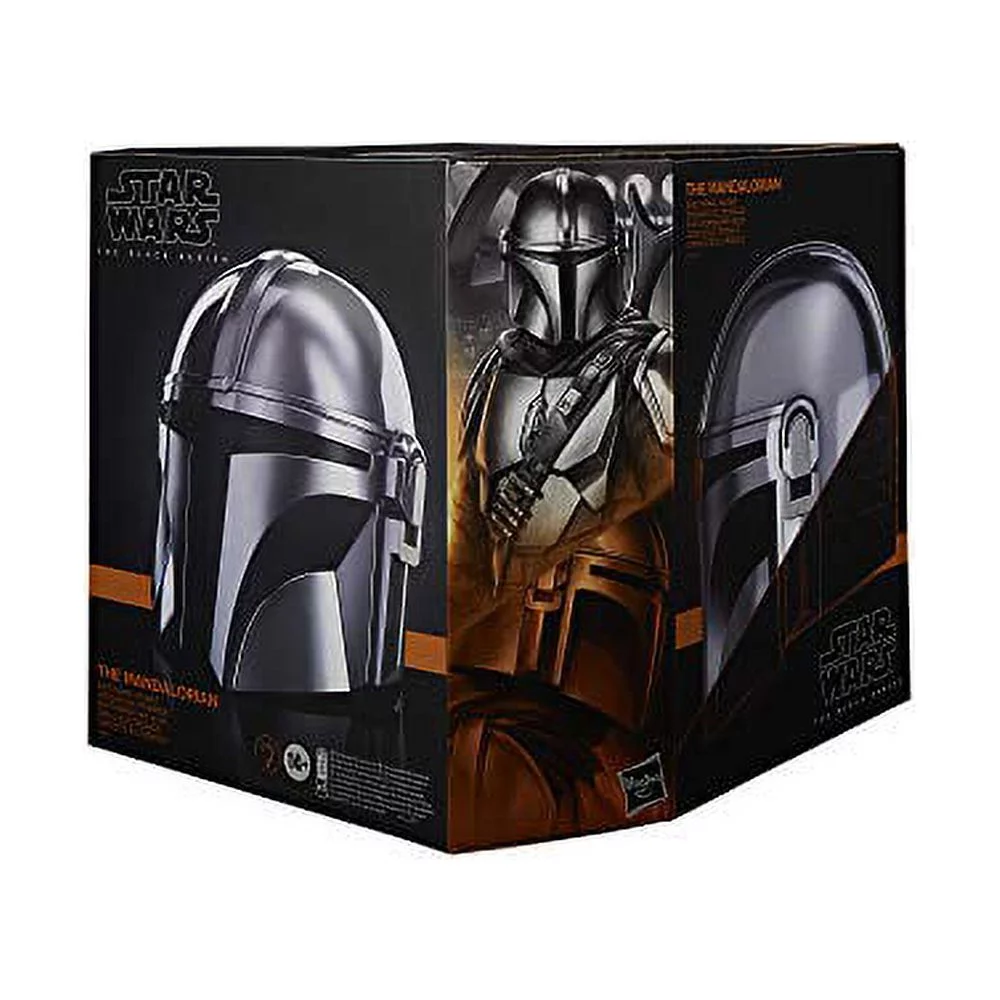 Star Wars The Black Series The Mandalorian Premium Electronic Helmet Roleplay Collectible, Toys for Kids Ages 14 and Up