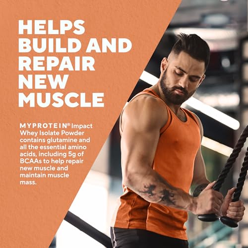 Myprotein Impact Whey Isolate Protein Powder (Caramel, 5.5 Pound (Pack of 1))
