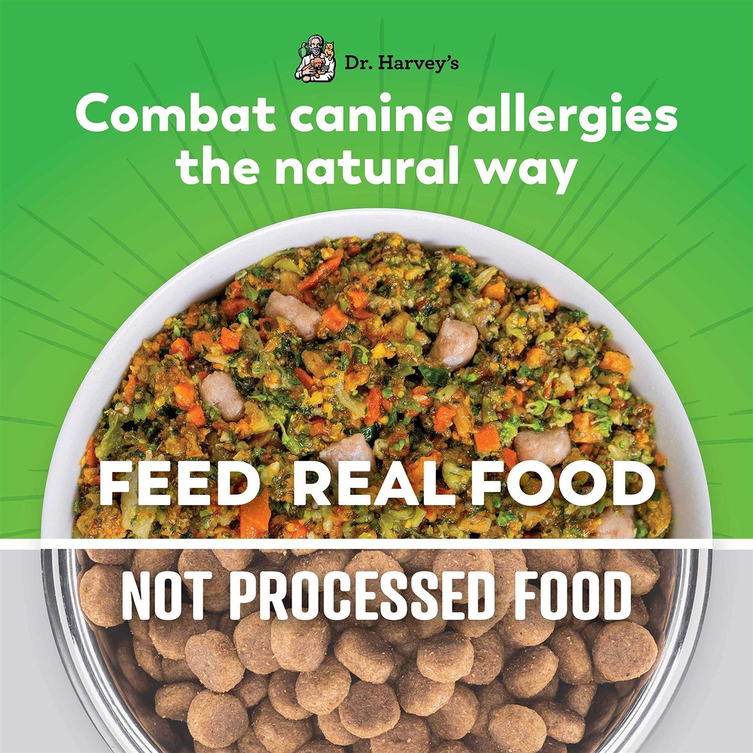 Dr. Harvey's Specialty Diet Allergy Salmon Recipe, Human Grade Dog Food for Dogs with Sensitivities and Allergies - Pet Supplies online store