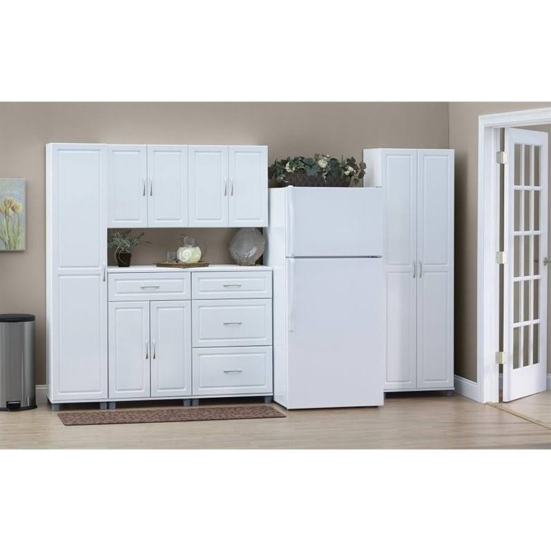 SystemBuild Kendall 24x22 Utility Storage Cabinet - White