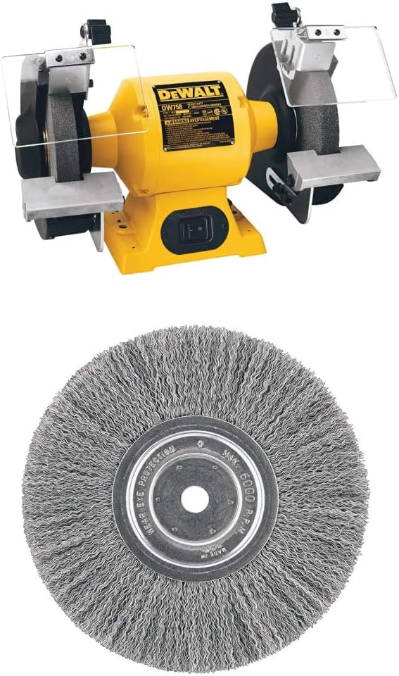 DEWALT Bench Grinder, 8-Inch (DW758)