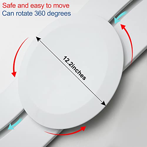 Bed Transfer Board, Transfer Board for Wheelchair User, Slide Board, Sliding Board to Wheelchair Transfer(40.5in, White)