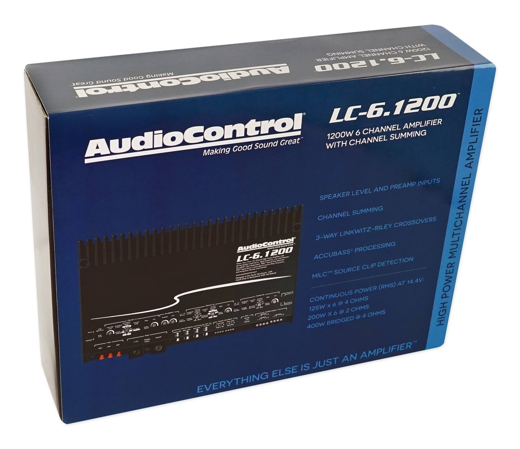 AudioControl LC-6.1200 - Car - amplifier - external - 6-channel