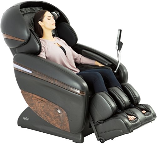 Osaki OS-3D Pro Dreamer Full Body Massage Chair, Foot Rollers, 2 Stage Zero Gravity, Computer Body Scan (Black)
