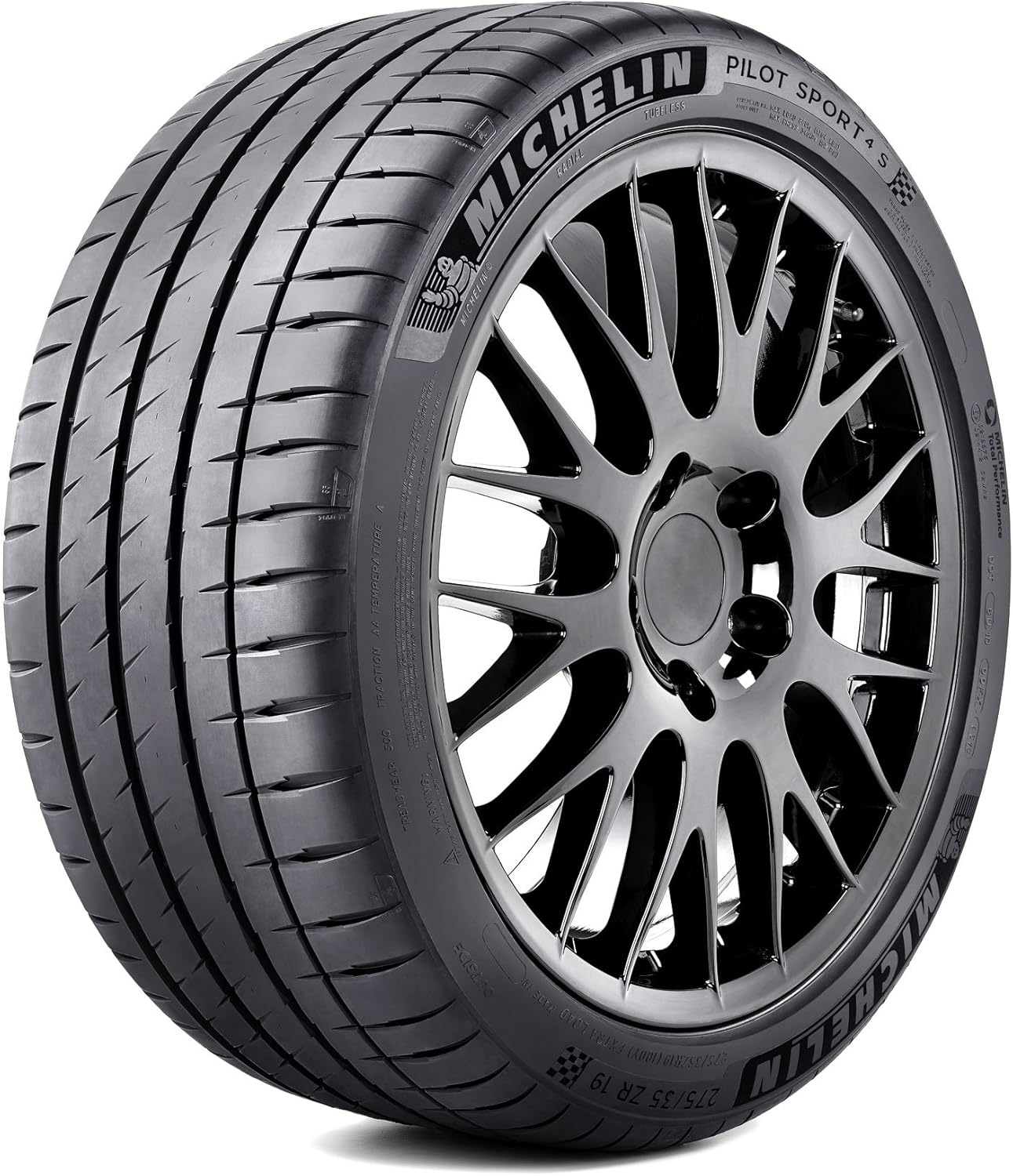MICHELIN Pilot Sport 4 Summer Radial Car Tire for High Performance Passenger Cars and Sedans; 225/45R18/XL 95Y