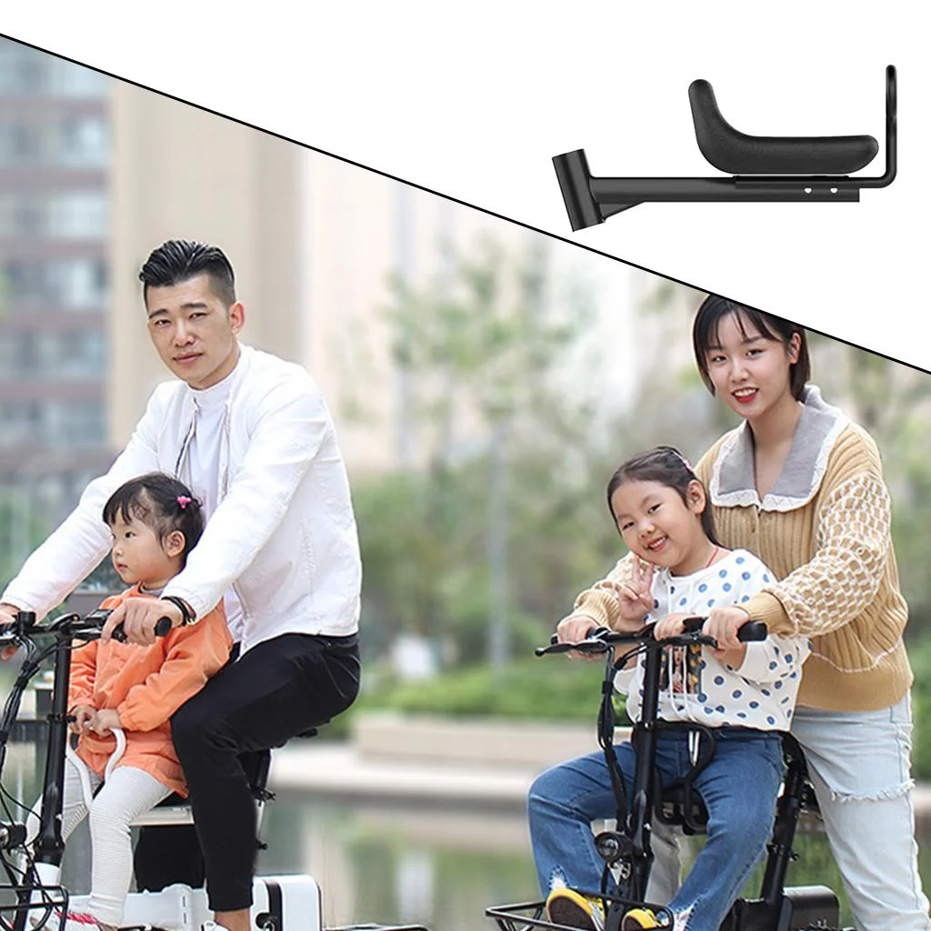 Front Mounted Detachable Electric Seats Seat Baby Saddle Carrier with Handrail for Kids